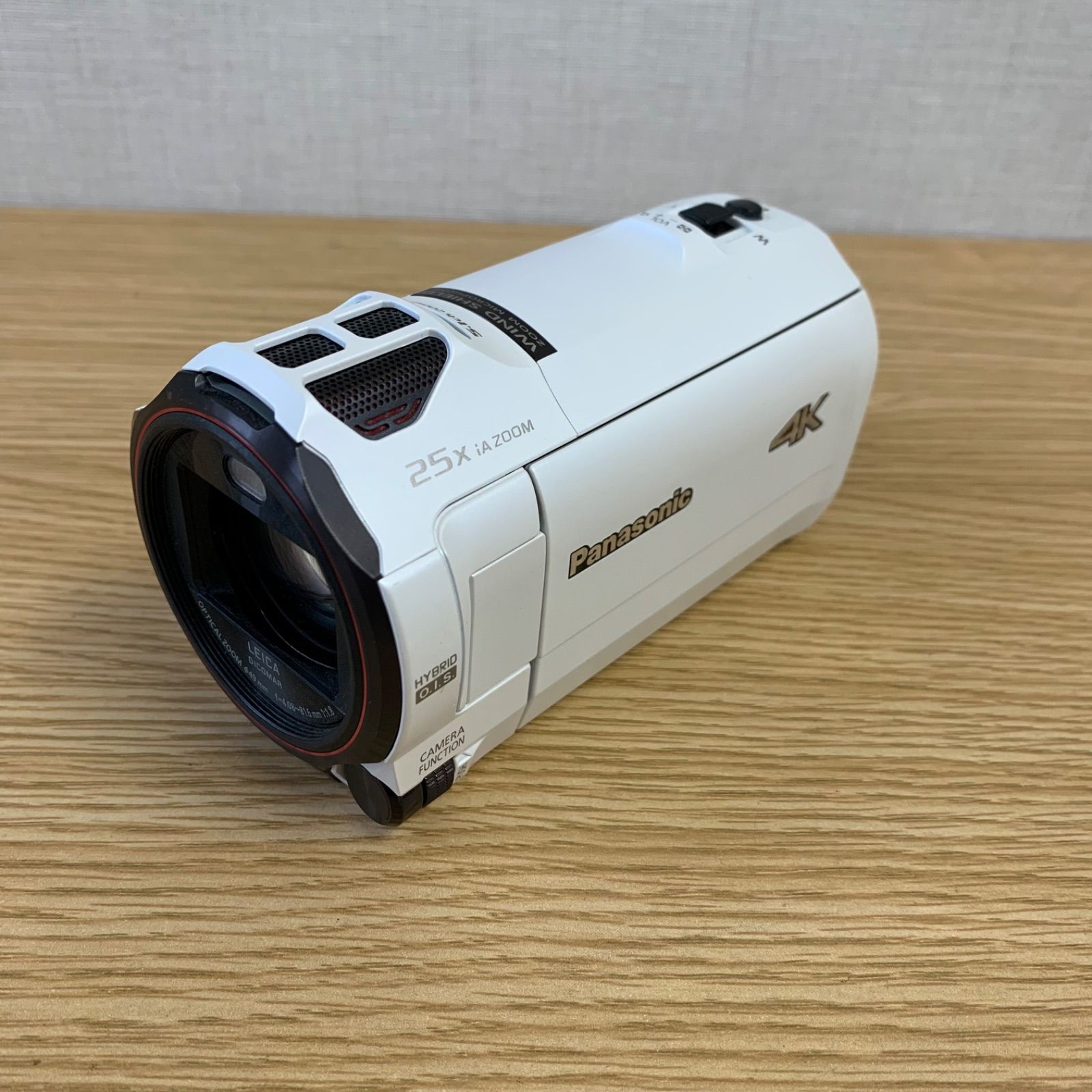 Panasonic パナソニック HC-VX992M 4K ビデオカメラ ホワイト 128GB SD