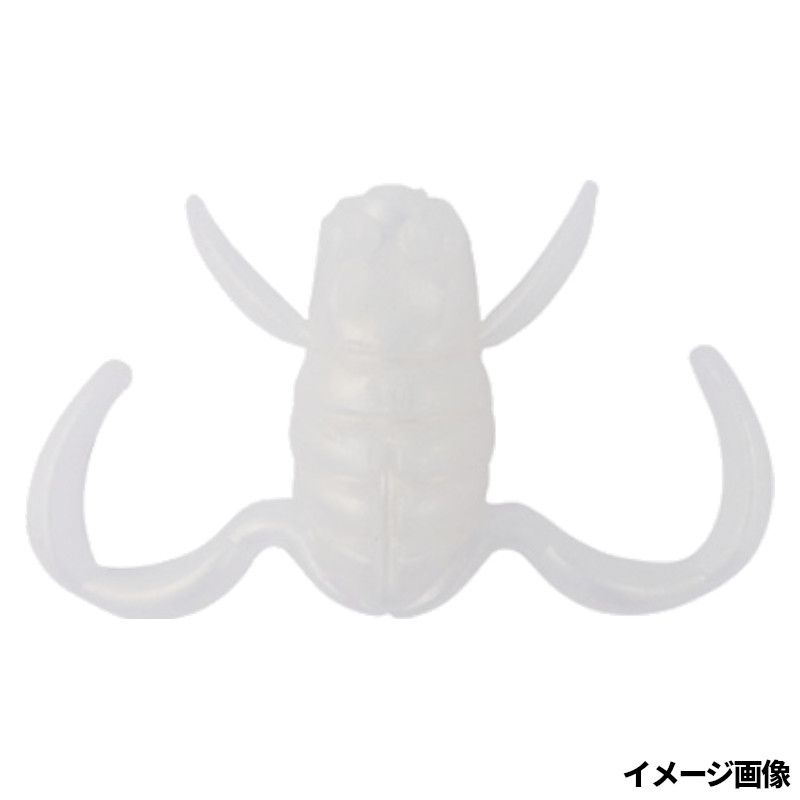 BOTTOM UP WORM SCOOPER FROG BABY E001 ALBINO [Yu-Packet]