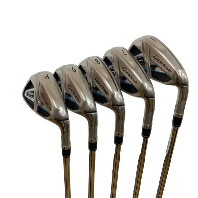 中古】 テーラーメイド SIM MAX 5S アイアンセット IR KBS MAX85 JP