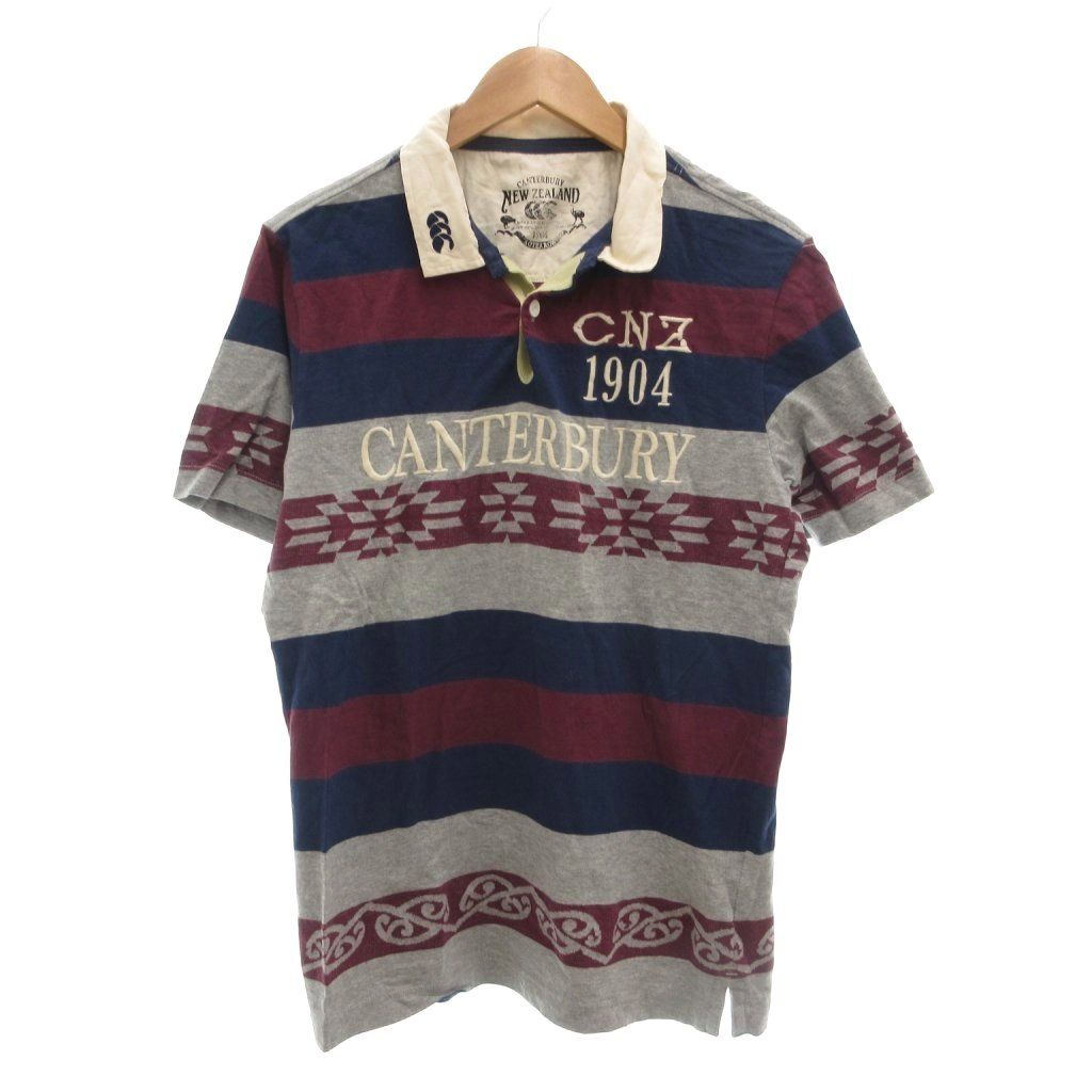 CANTERBURY OF NEW ZEALAND半袖シャツ！Lサイズ！ CANTERBURY OF NEW ZEALAND半袖シャツ！Lサイズ！ CANTERBURY OF NEW