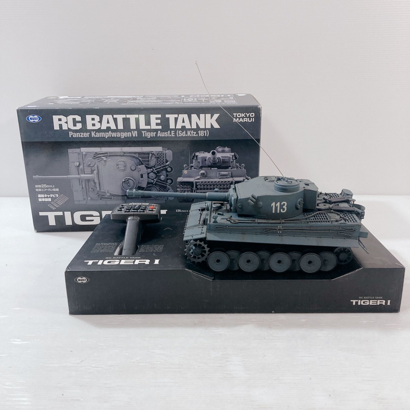 1/24 ラジコン　バトルタンク ドイツ 重戦車 TIGER タイガー 1 初期 ドイツ重戦車 タイガーI 初期型 TIGERI 1/24スケール ラジオ