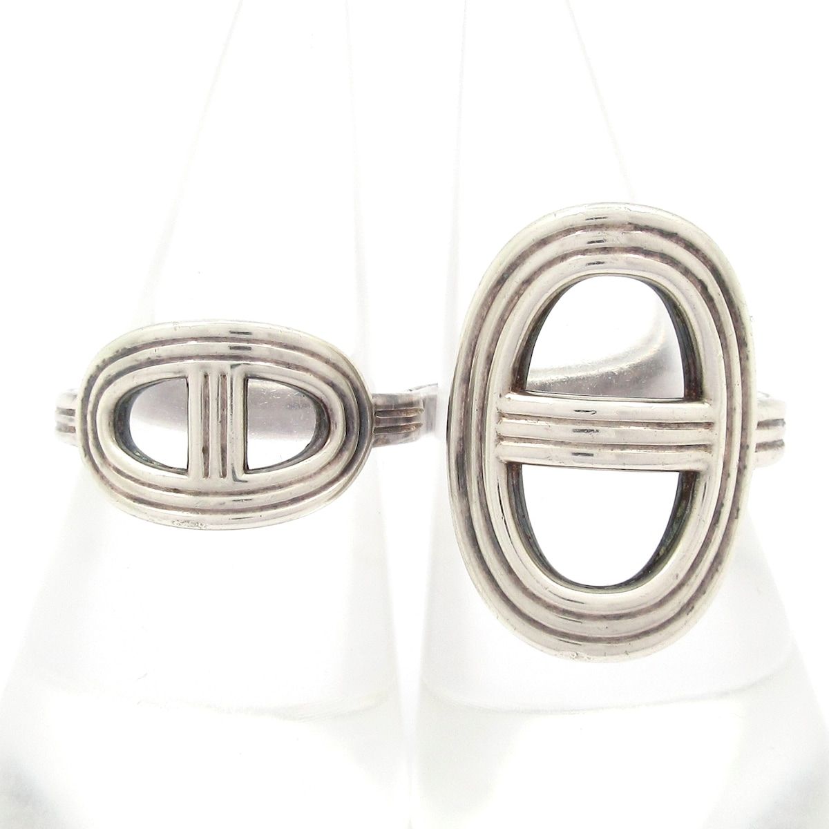 HERMÈS シルバー 　シェーヌダンクル　53 HERMÈS シルバー シェーヌダンクル53