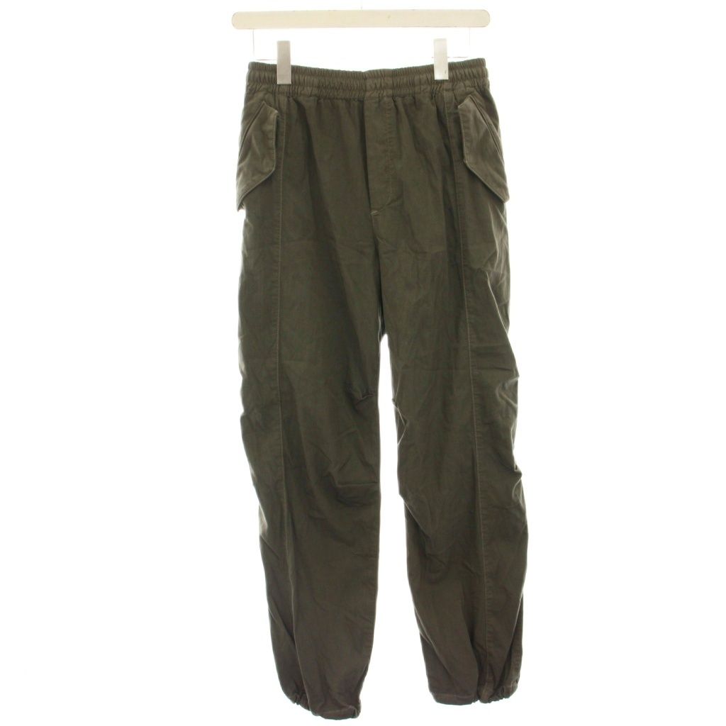 パンツ AP STUDIO 25SS ピグメントカーゴパンツ ジップフライ 38 カーキ