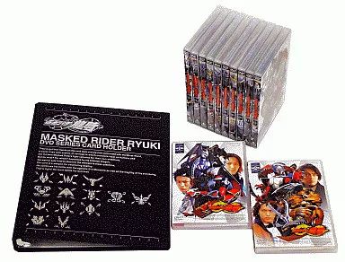 中古】特撮DVD 仮面ライダー龍騎 初回版 全12巻セット(応募特典カード