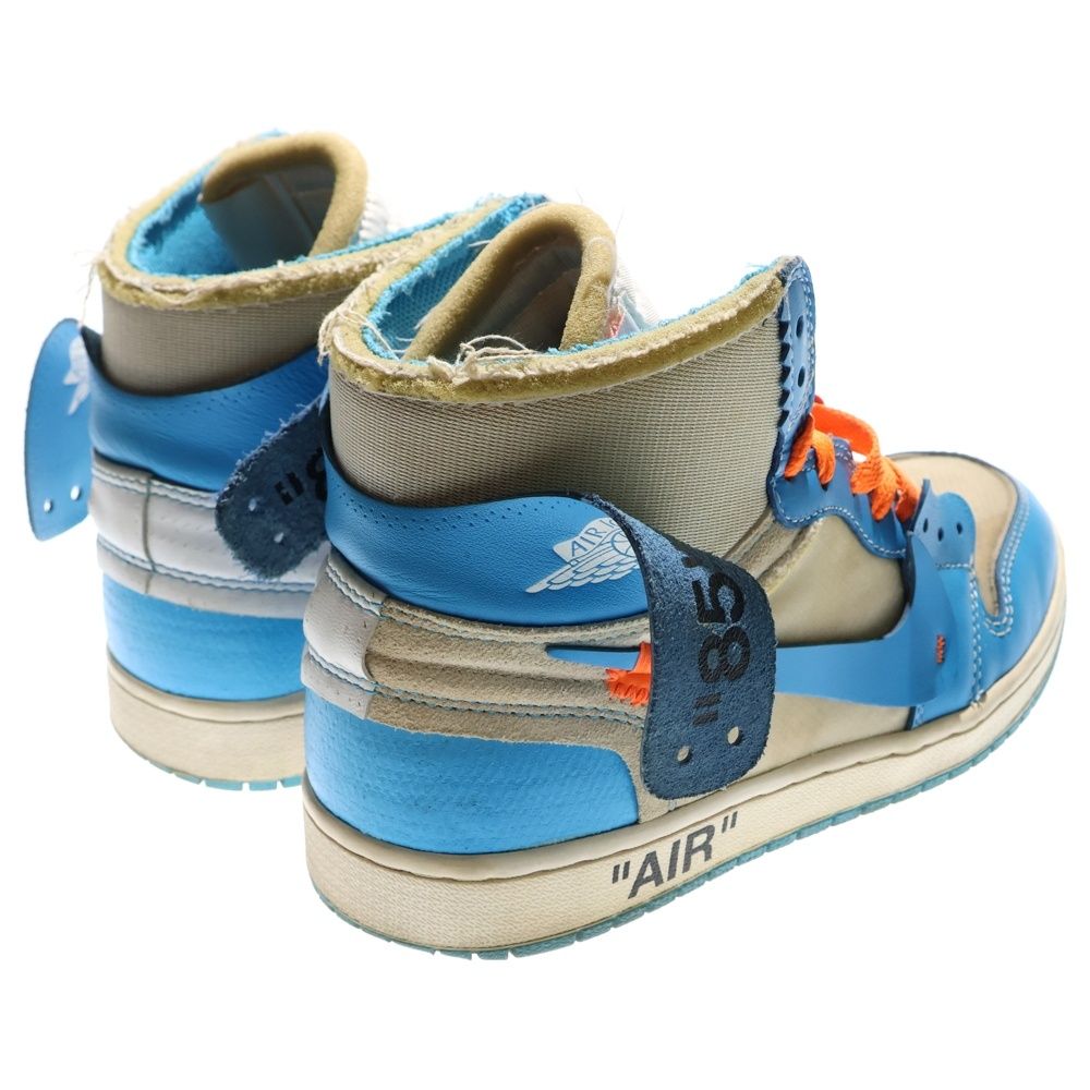 NIKE (ナイキ) ×OFF-WHITE AIR JORDAN 1 POWDER BLUE UNC オフホワイト
