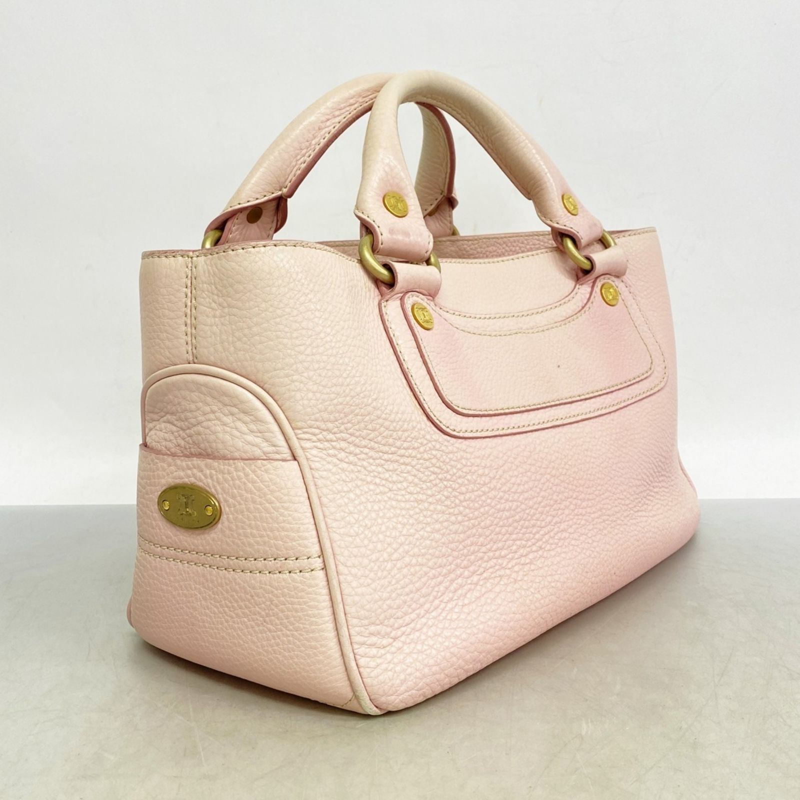 セリーヌ(Celine) セリーヌ ハンドバッグ ブギーバッグ レザー ピンク