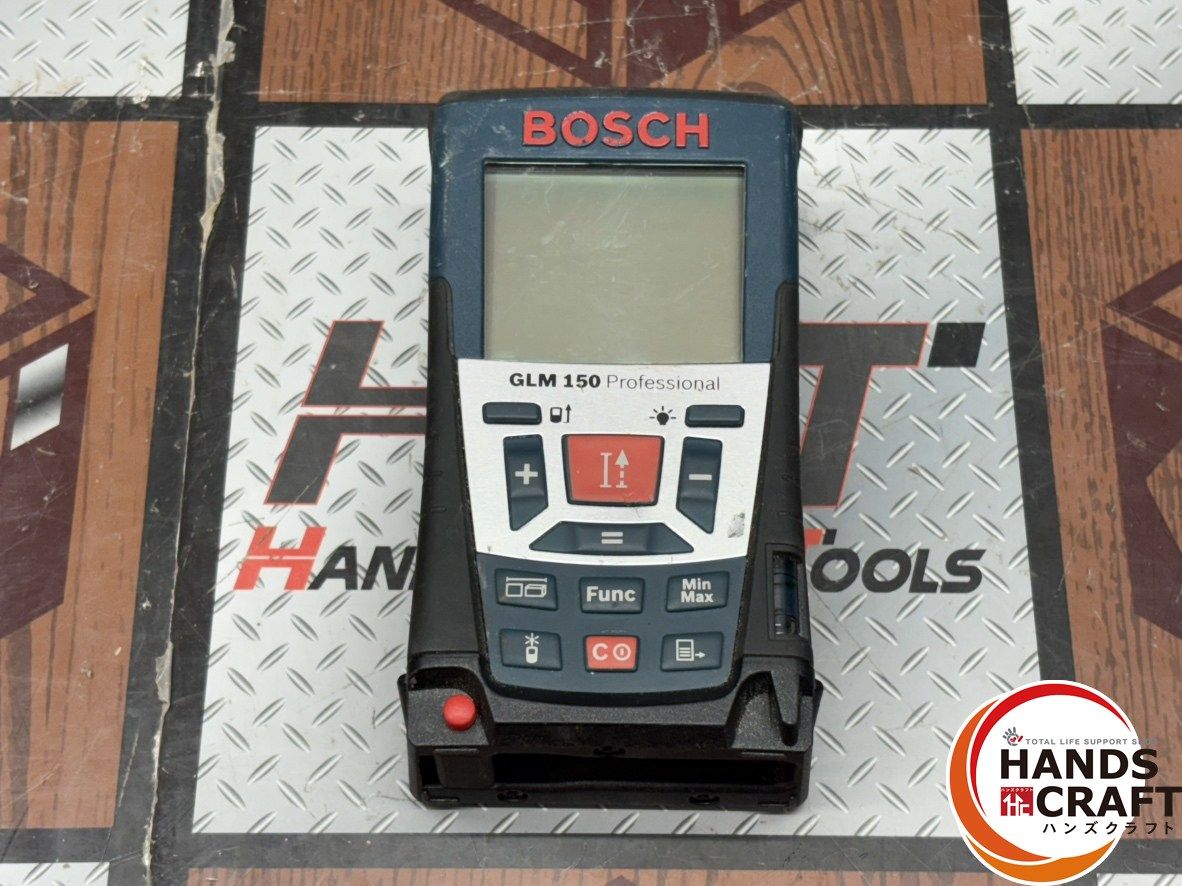 〇【送料無料】ボッシュ BOSCH GLM150 レーザー距離計【ハンズクラフト