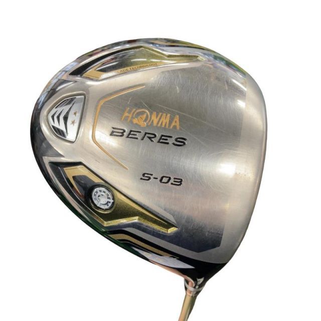 【中古】 本間ゴルフ BERES S-03  9.5 ドライバー DR 2S ARMRQ8 49 (フレックスR) メンズ 男性用 右利き 右用 Cランク ゴルフクラブ