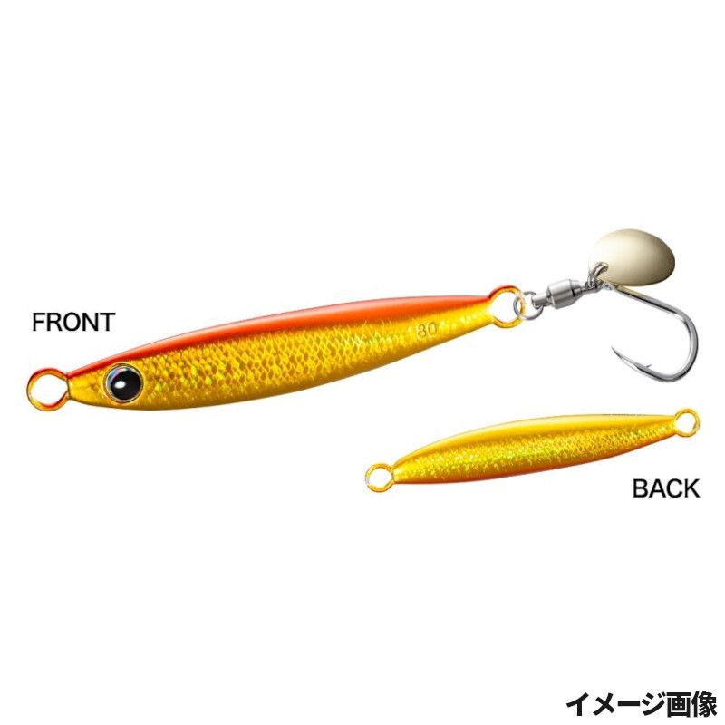 シマノ ジグ オシア フォールショット ブレード 80g 004 Sアカキン JU