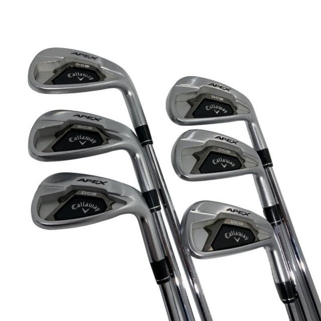 【正規品，豊富な】 【中古】 キャロウェイ APEX DCB(2021) 6S アイアンセット IR NS PRO ZELOS 7 (フレックスS) メンズ 男性用 右利き 右用 Dランク ゴルフクラブ 単体アイアン