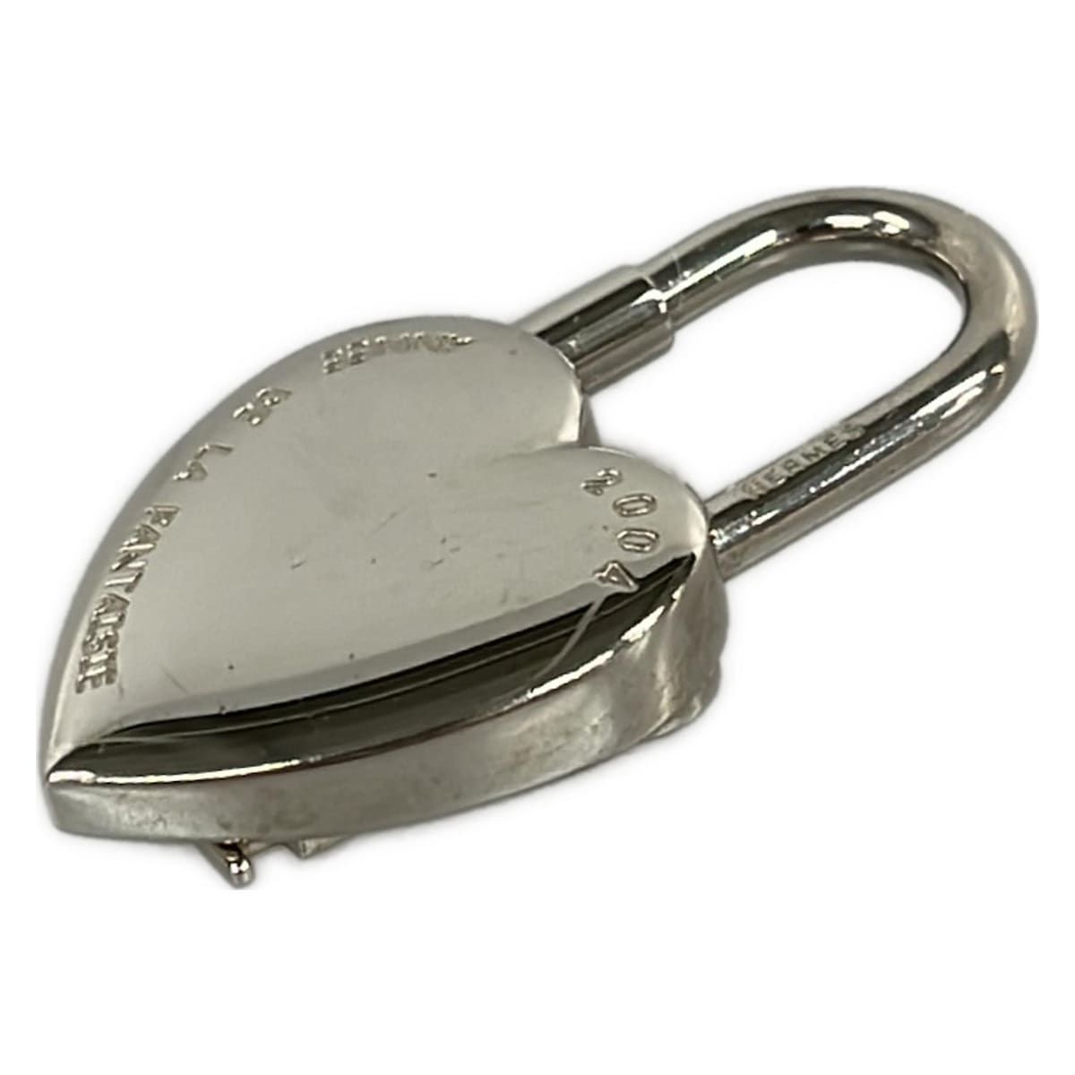 HERMES(エルメス) 小物美品 - シルバー カデナ(南京錠)/2004 ANNEE DE