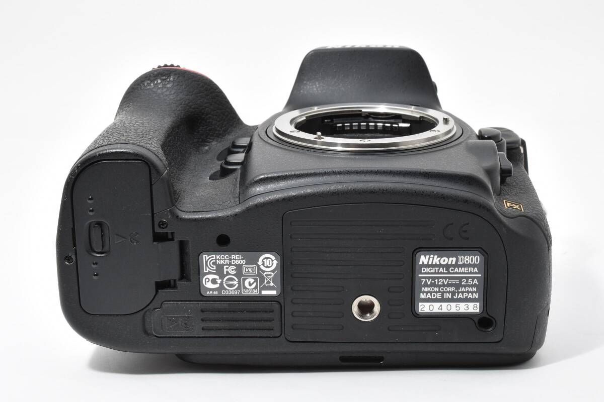 ☆極上品☆《ショット数13,709回 》Nikon ニコン D800 ボディ