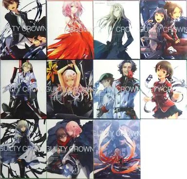中古】アニメDVD ギルティクラウン 完全生産限定版 全11巻セット