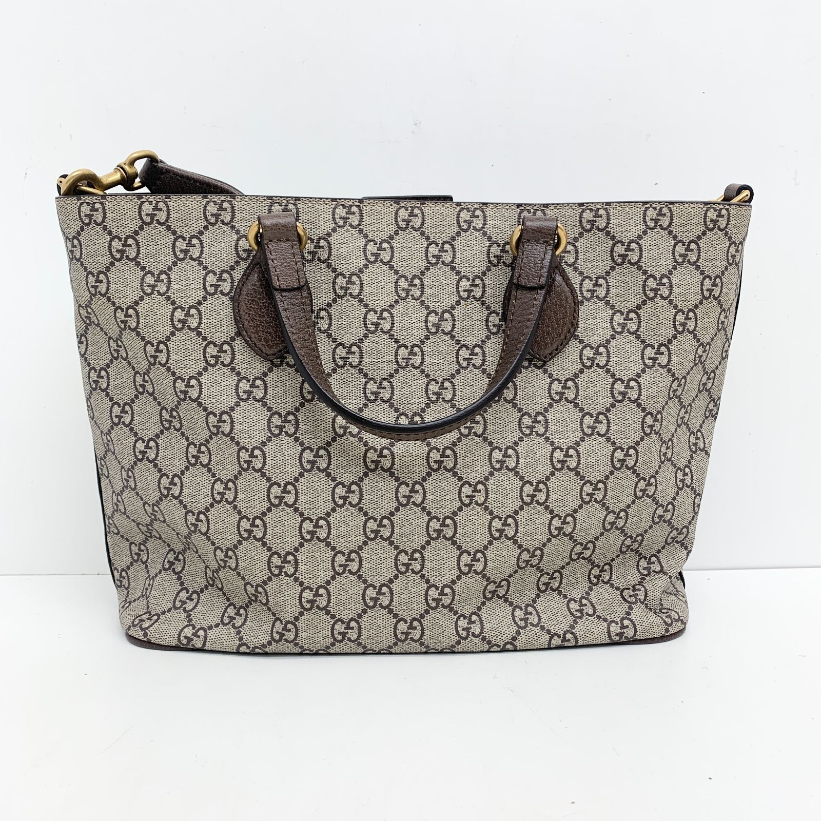 GUCCI グッチ GGスプリーム 2way 473887 ハンドバッグ トートバッグ