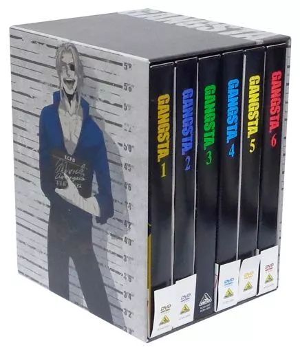 アニメDVD GANGSTA. 特装限定版 全6巻セット 【公式通販】