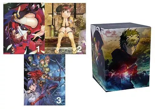 中古】アニメDVD 甲鉄城のカバネリ 完全生産限定版 全3巻セット(全巻
