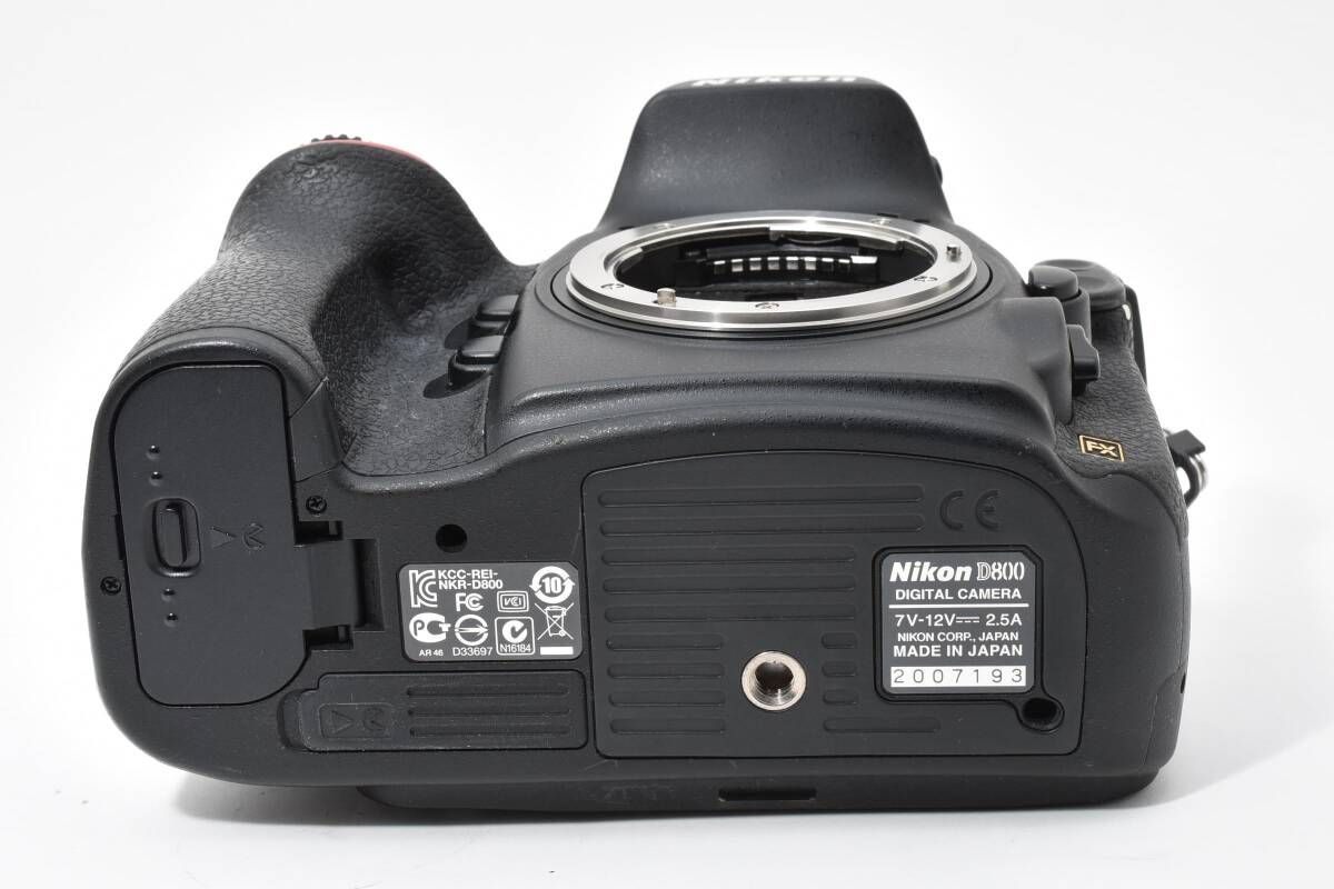 ☆極上美品☆《ショット数20,552回 》Nikon ニコン D800 ボディ