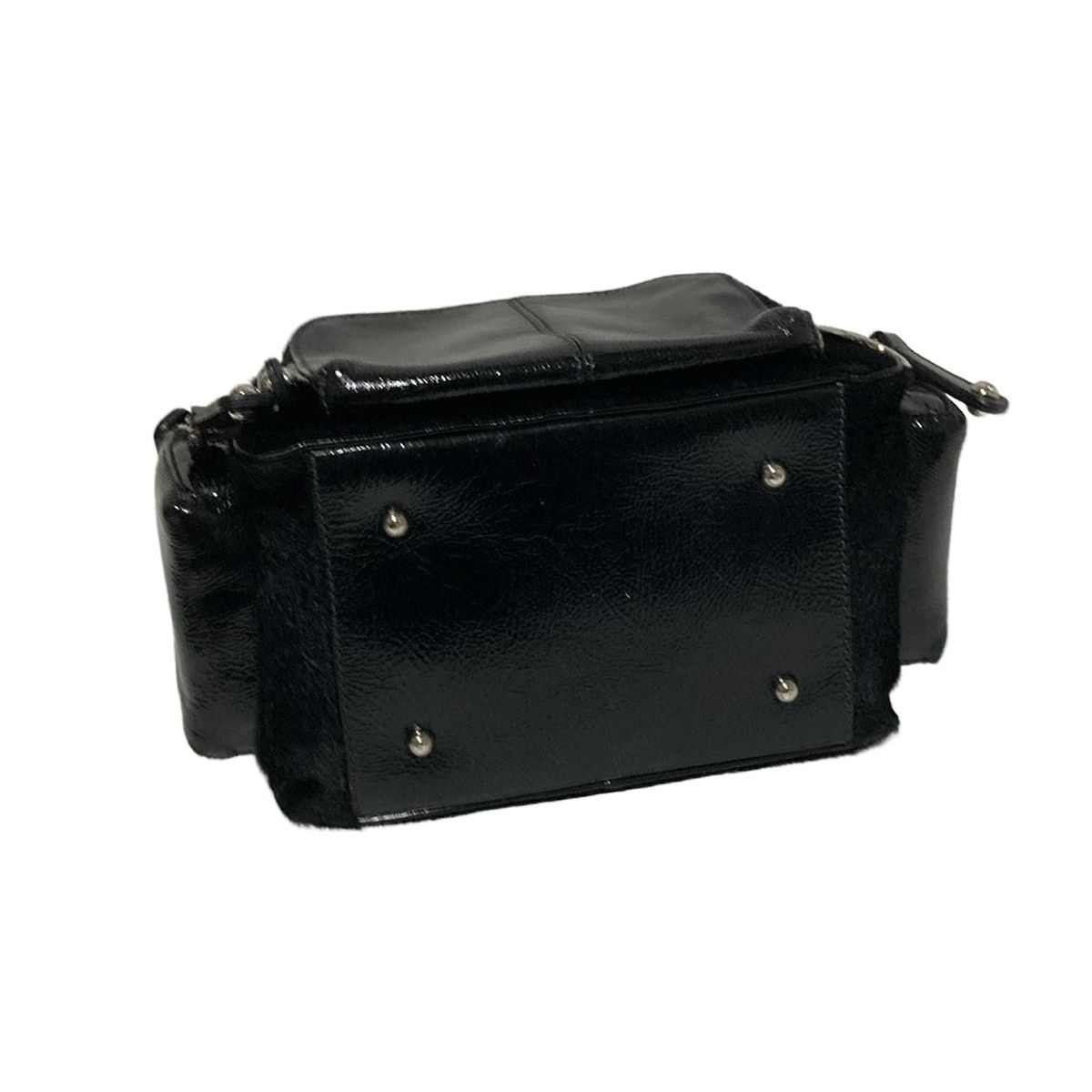 TOD'S(トッズ) ハンドバッグ - 黒 ミニバッグ レザー - メルカリ