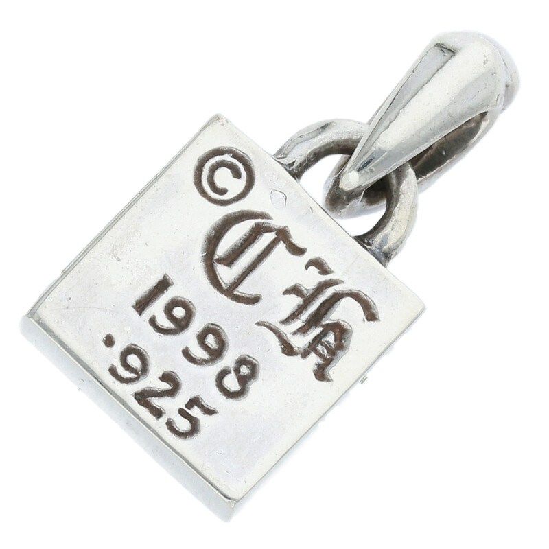 クロムハーツ FRAMED BS FLUER/フレームドBSフレア チャーム/シルバー