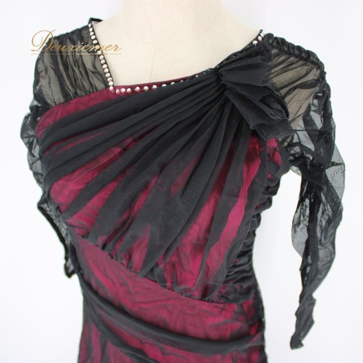 社交ダンス 衣装 スタンダード ドレス ワンピース レッスンウェア