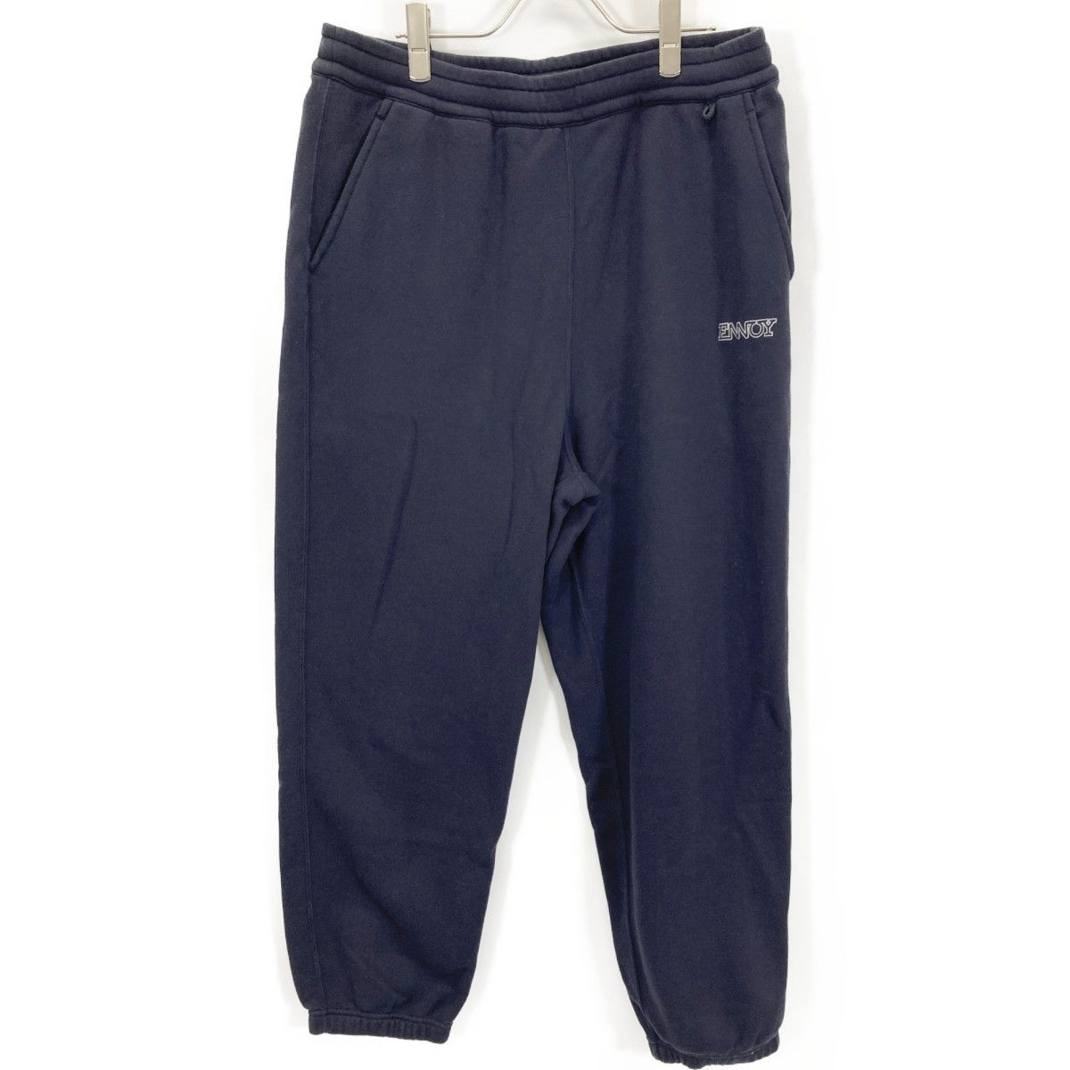 ennoy エンノイ 【ｽﾀｲﾘｽﾄ私物】ﾈｲﾋﾞｰ ELECTRIC LOGO SWEATPANT L 