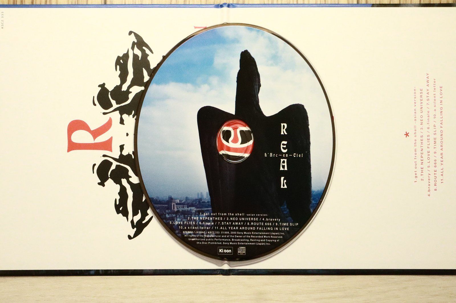 国内盤CD☆ラルク アン シエル/L'Arc~en~Ciel□ REAL 【KSC2333