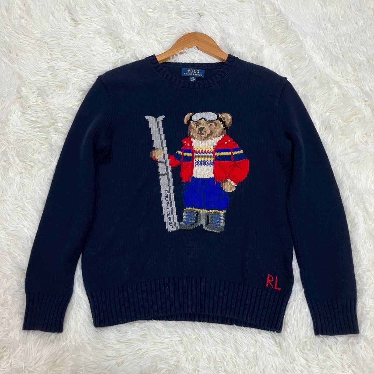 ポロラルフローレン ポロスポーツ　初期スキー　ポロベア　セーター ポロラルフローレン ポロスポーツ初期スキーポロベアセーター