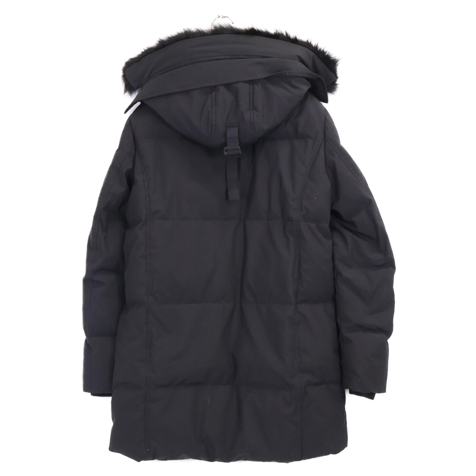 カールラガーフェルド ファー付きブラックカーディガン2WAY カール