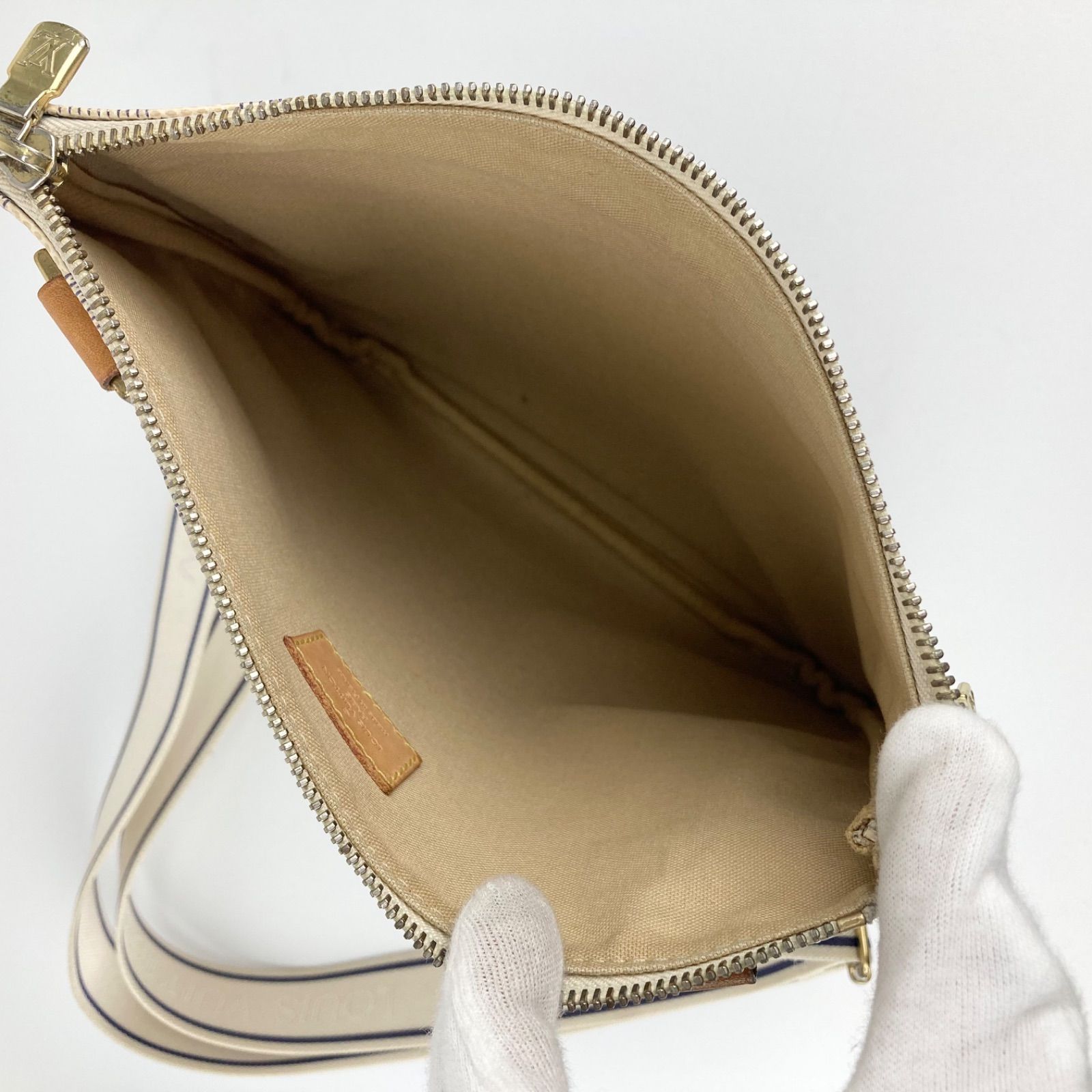 LOUIS VUITTON ルイヴィトン N51112 ダミエアズール ポシェット ボス 