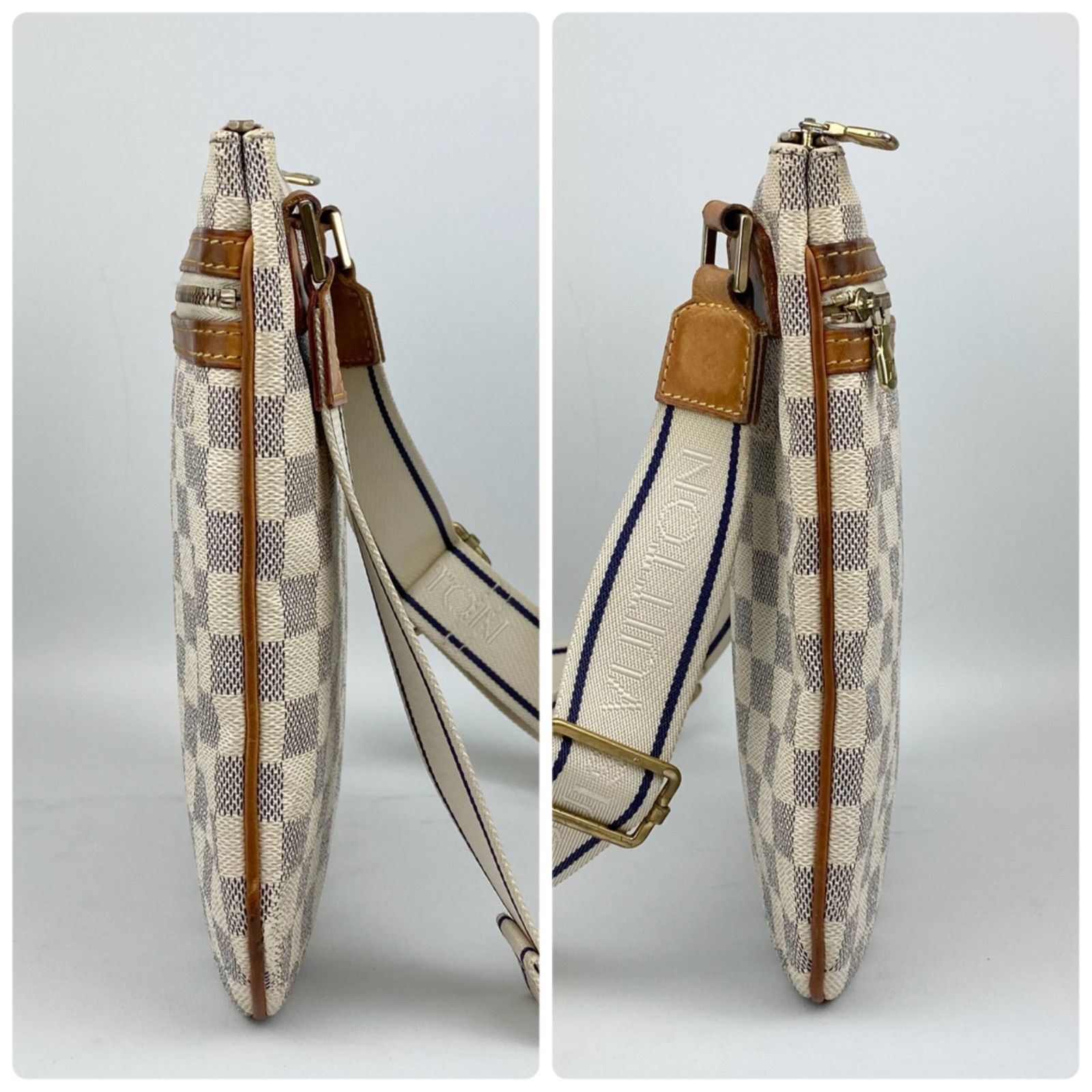 LOUIS VUITTON ルイヴィトン N51112 ダミエアズール ポシェット ボス 