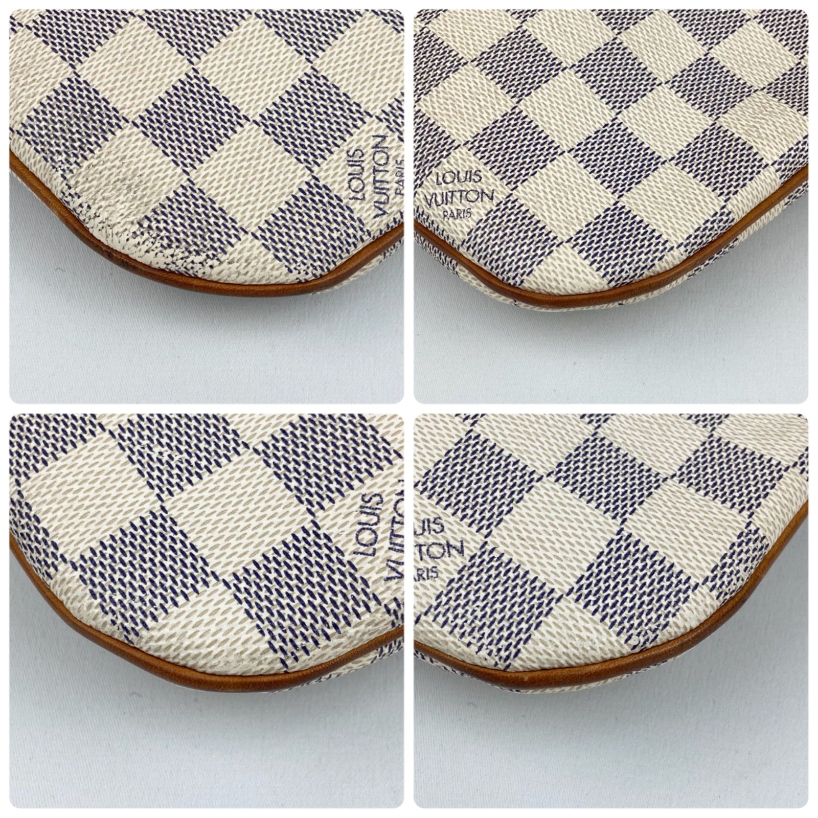 LOUIS VUITTON ルイヴィトン N51112 ダミエアズール ポシェット ボス 
