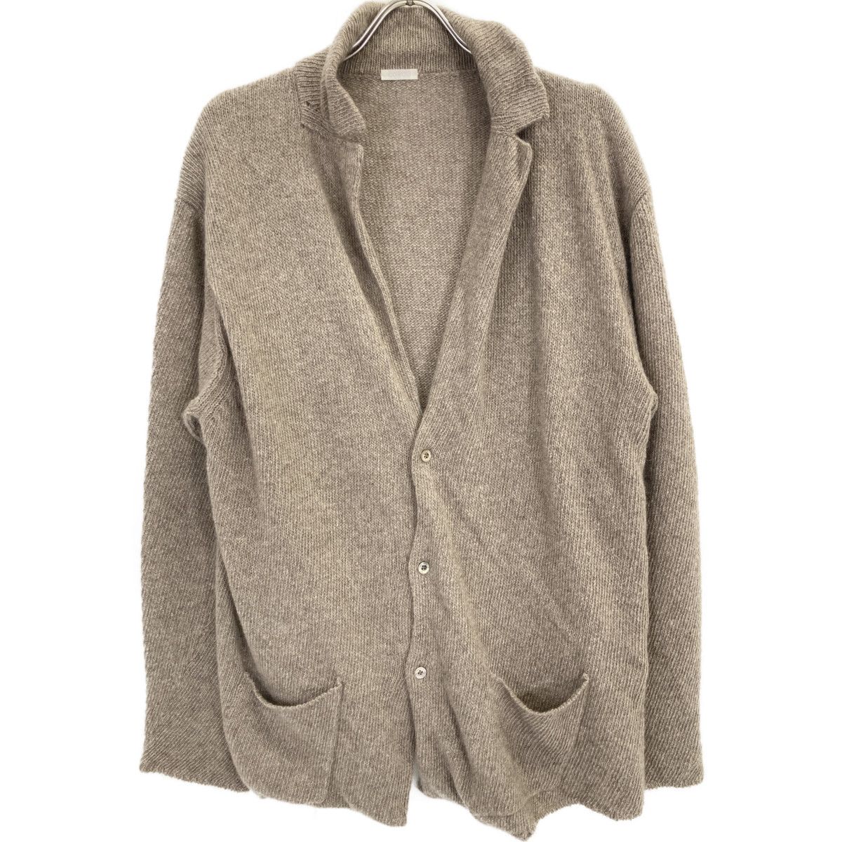 COMOLI コモリ S03-06009 20AW ﾌﾞﾗｳﾝ ｶｼﾐﾔ100 ﾆｯﾄｼﾞｬｹｯﾄ 3 - メルカリ