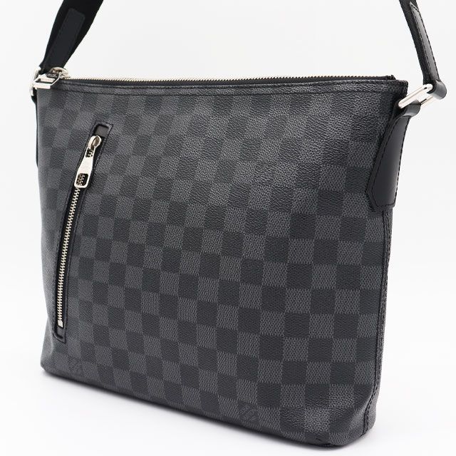 ルイヴィトン ミックPM ダミエ グラフィット ショルダー 斜め掛け ブラック ルイヴィトン LOUIS VUITTON ミック PM ダミエグラフィット レザー