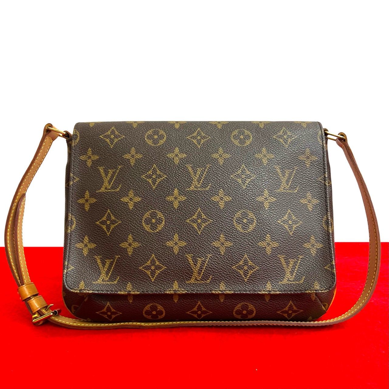極 美品 LOUIS VUITTON ルイヴィトン ヴィンテージ ミュゼット