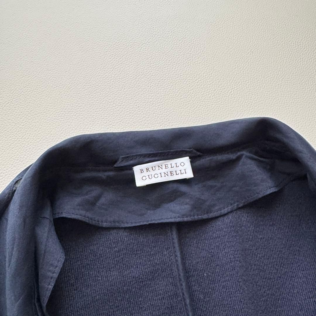 美品 BRUNELLO CUCINELLI ブルネロクチネリ上質ニットジャケット