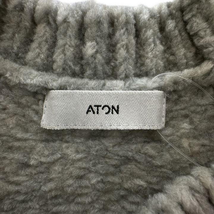 ATON WOOL MOLE | CREWNECK VEST レディース グレー 02 - メルカリ ATON WOOL MOLE | CREWNECK VEST レディース グレー 02 - メルカリ