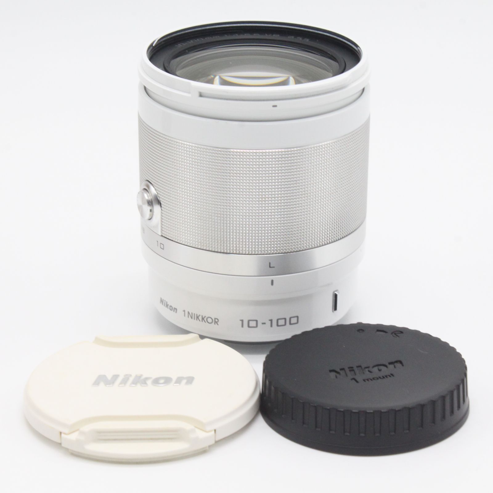 □美品□ Nikon 1 NIKKOR VR 10-100mm f/4-5.6 ホワイト - メルカリ