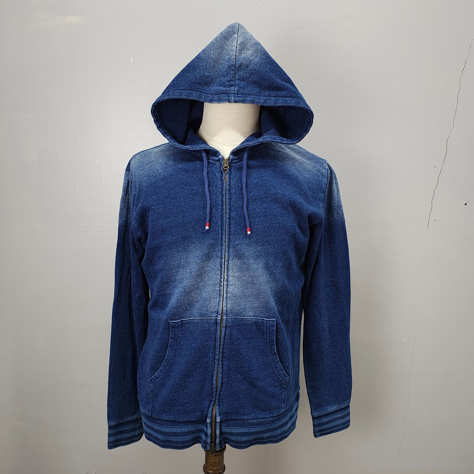The DUFFER of ST.GERORGE デニムジップアップパーカー Lサイズ 