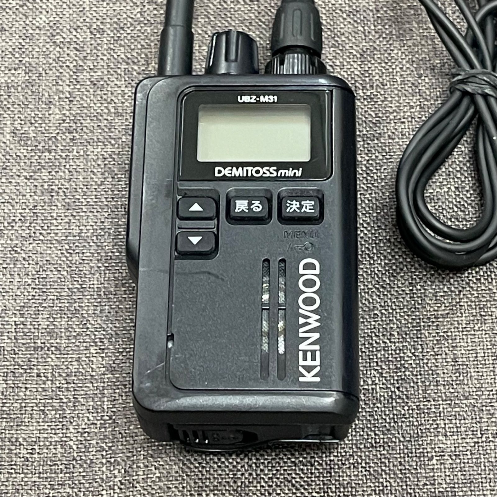 NPA】ジャンク KENWOOD ケンウッド トランシーバー UBZ-M31 - メルカリ