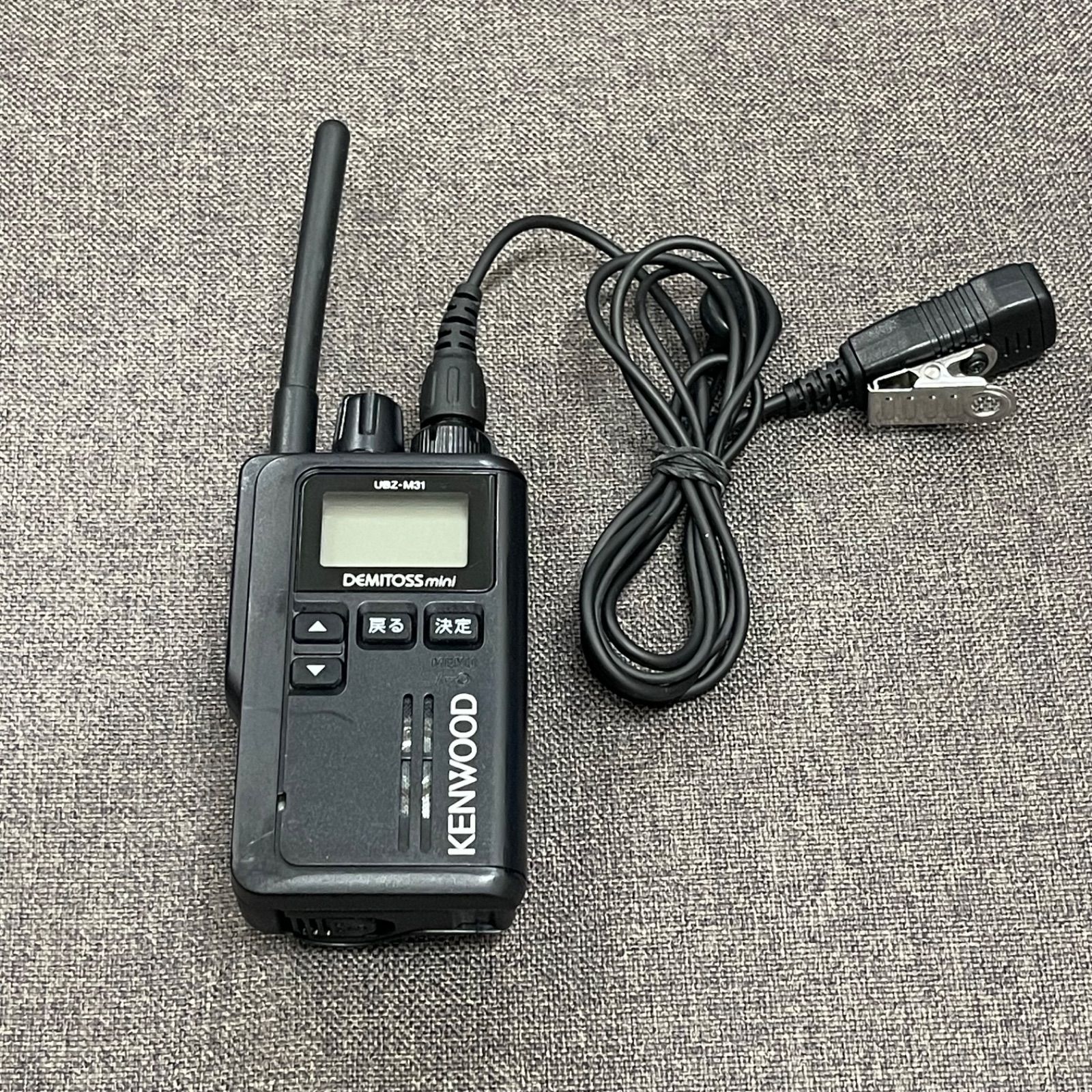 NPA】ジャンク KENWOOD ケンウッド トランシーバー UBZ-M31 - メルカリ