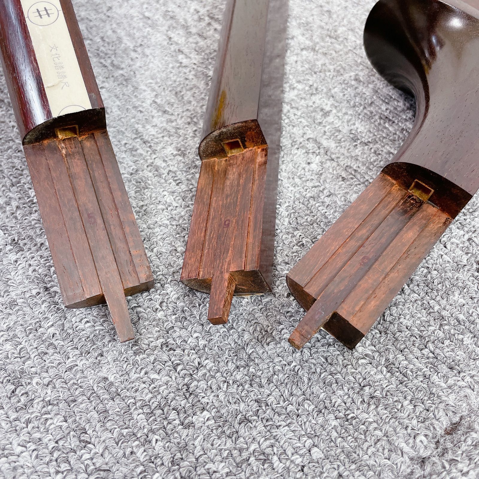 三味線 細棹 紅木 丸打胴 二本溝 金細 和楽器 - メルカリ