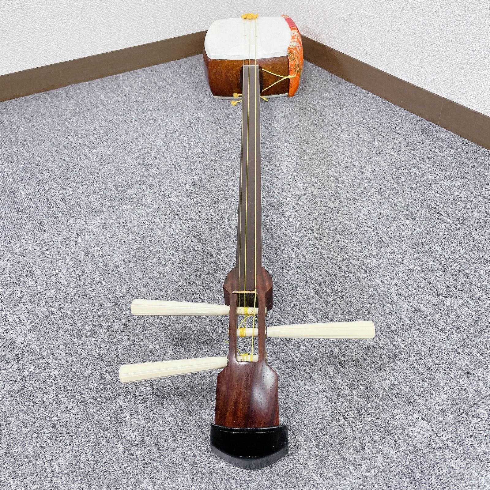 三味線 細竿 丸打胴 三味線 細竿 丸打胴 三味線 細竿 丸打胴 楽器・機材