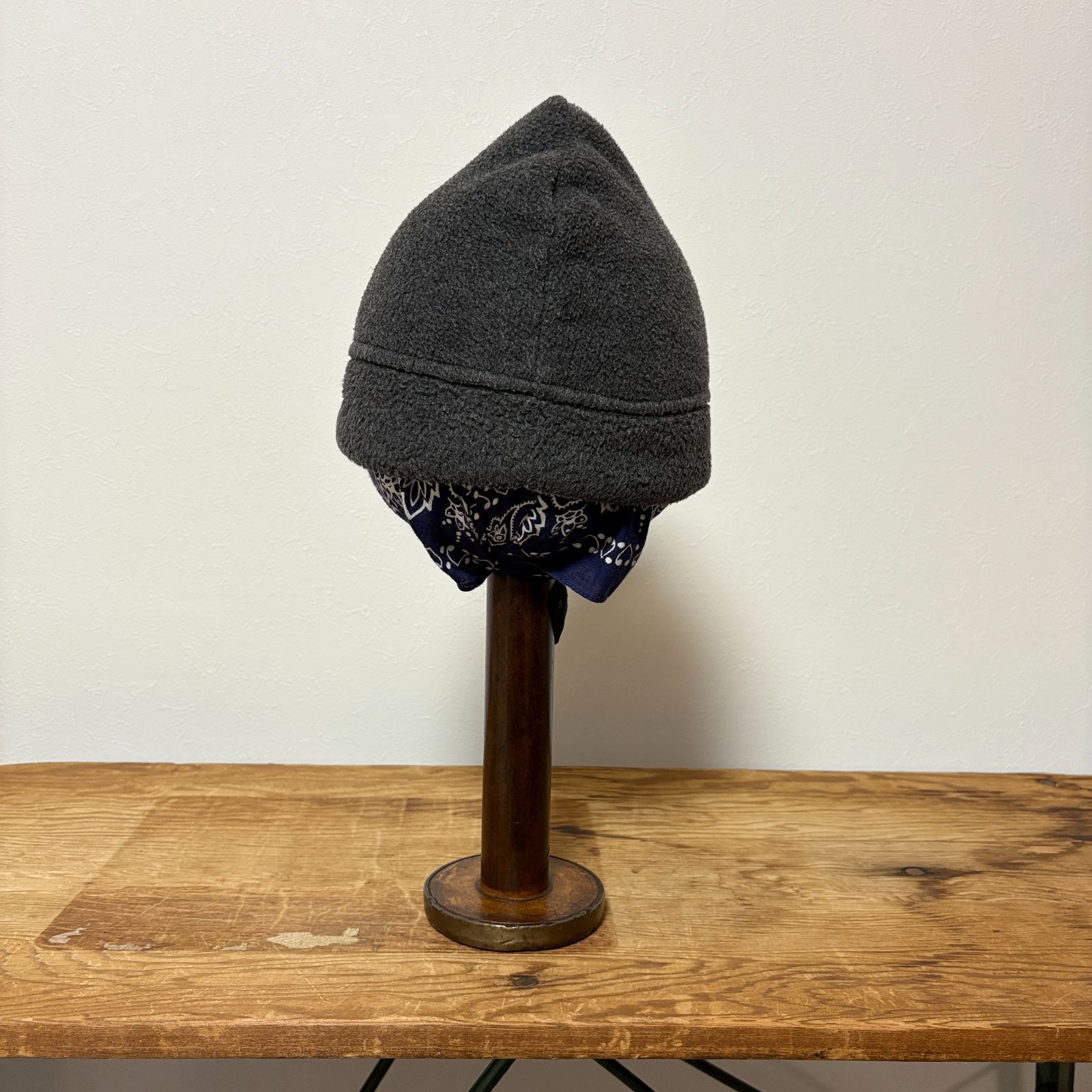 00s 2000年 USA製  patagonia Synchilla Alpine Hat 【 darkgray 】 パタゴニア シンチラ アルパインハット フリース ビーニー 【 ダークグレー 】