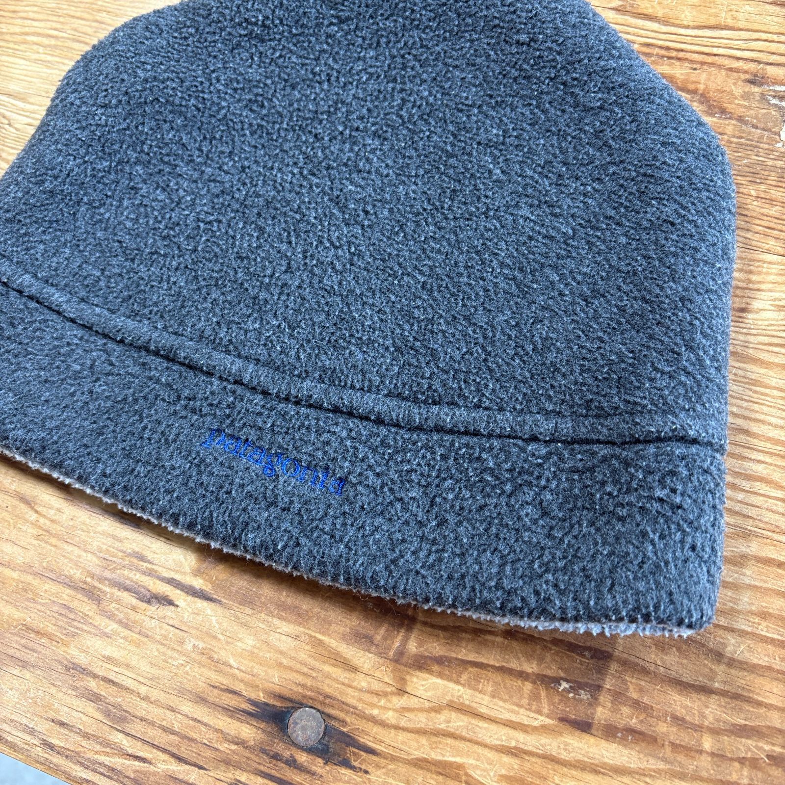 00s 2000年 USA製  patagonia Synchilla Alpine Hat 【 darkgray 】 パタゴニア シンチラ アルパインハット フリース ビーニー 【 ダークグレー 】