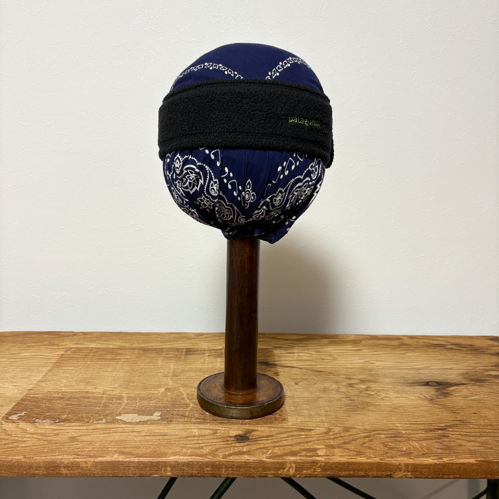 90s USA製 patagonia Fleece Head Band 【 black 】 パタゴニア