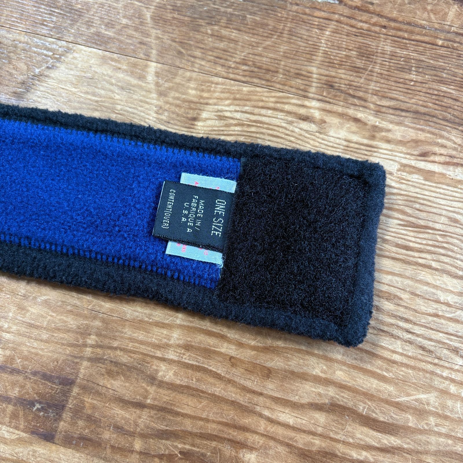 patagonia  パタゴニア　ヘアバンド　ブラック 90s USA製 patagonia Fleece Head Band 【 black 】 パタゴニア