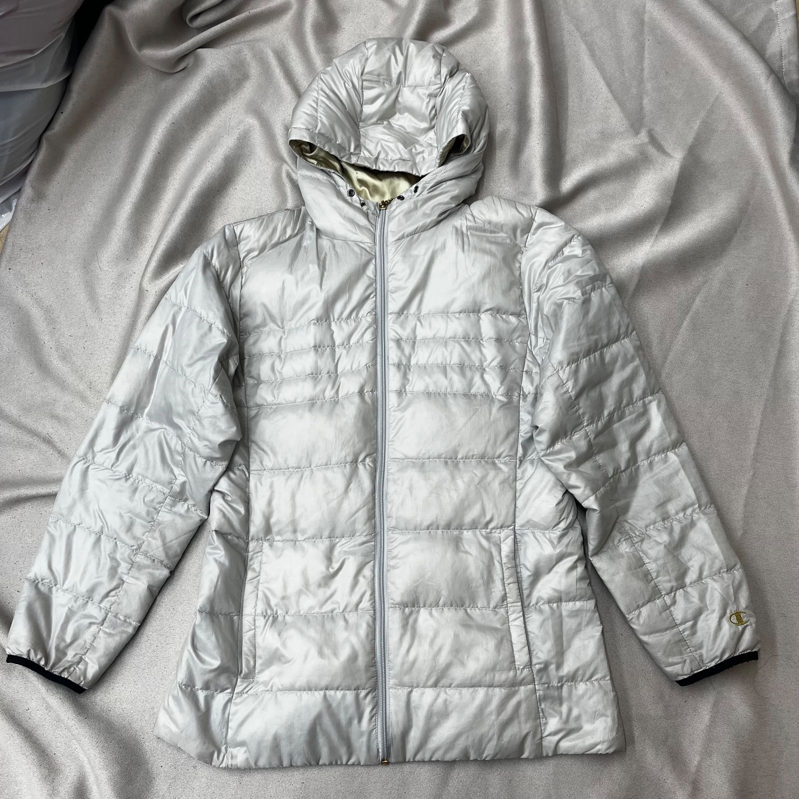 champion チャンピオン ダウンジャケット Lサイズ レディース アウター 