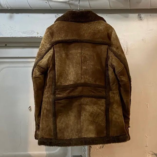 70s〜 Schott / ショット USA製 ムートンジャケット ランチコート