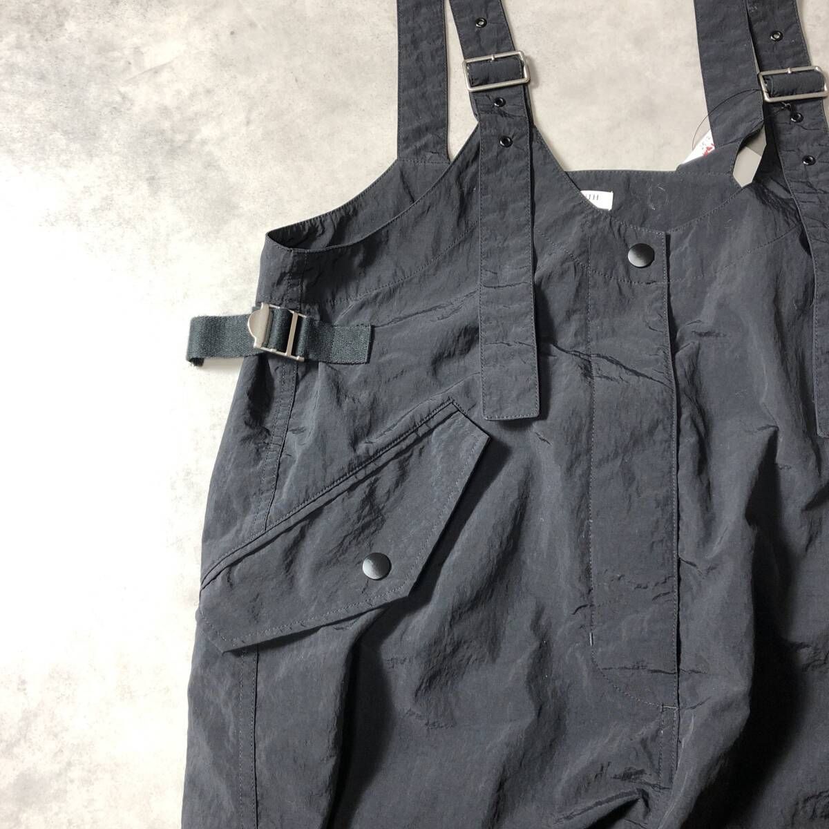 WQ1002○ BEAUTY&YOUTH UNITED ARROWS：ナイロンタフタオーバーオール 