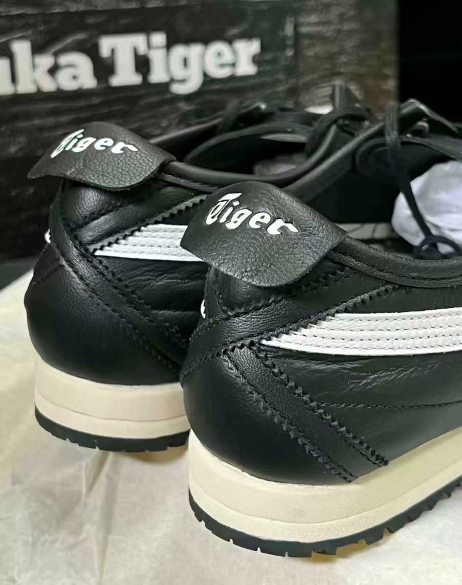 専用様 オニツカタイガー MEXICO 66 SD レザー ブラック×ホワイト - メルカリ